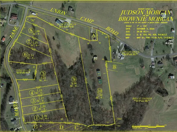 1 Marys Ln Lot 1, Lafayette, TN 37083