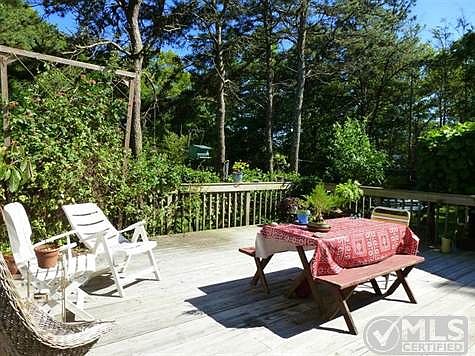 576 sq.ft. deck overlooking private backyard