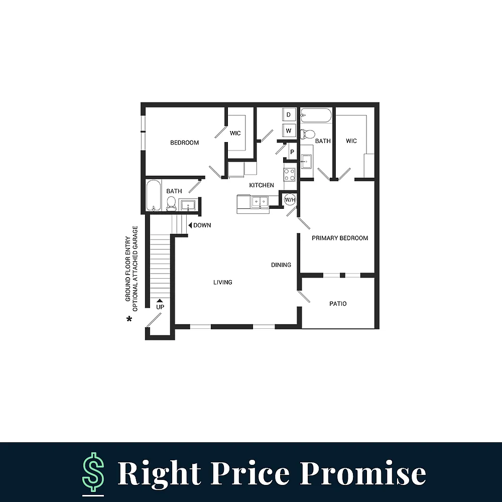 Floor plan Violet