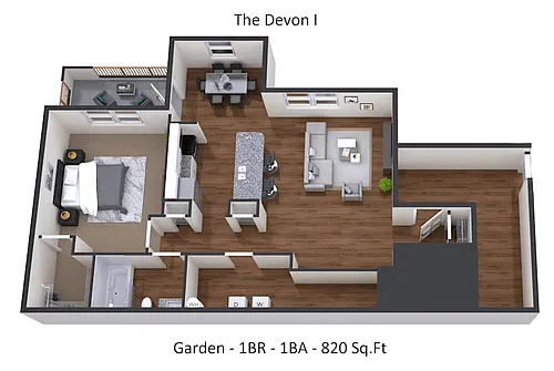 Floor plan Devon I