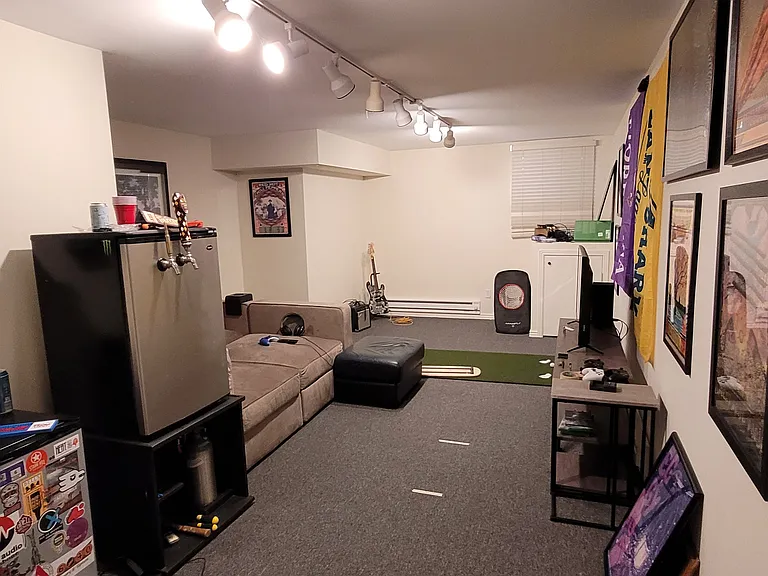 Basement office or exercise