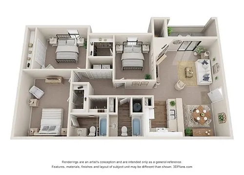 Floor plan The Brook
