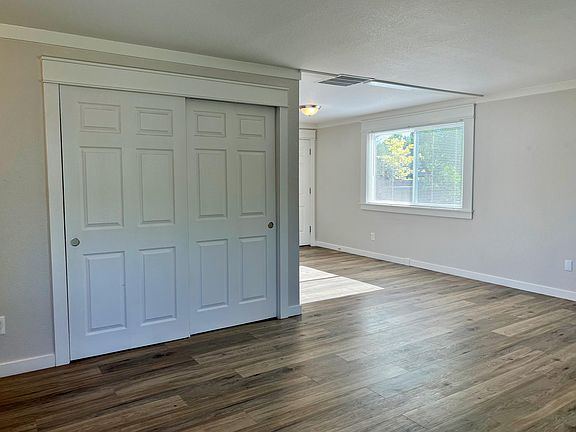 Entry closet into kitchen area