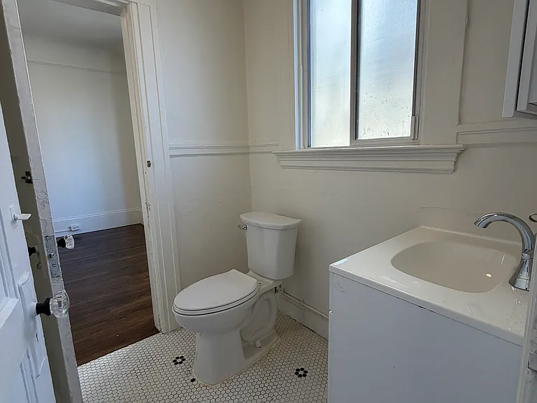 Jack and Jill bathroom - access from each bedroom.