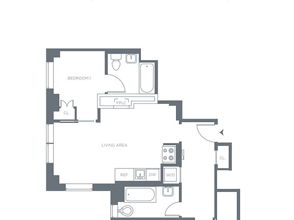 2nd image of 160 E 48th St #8J1