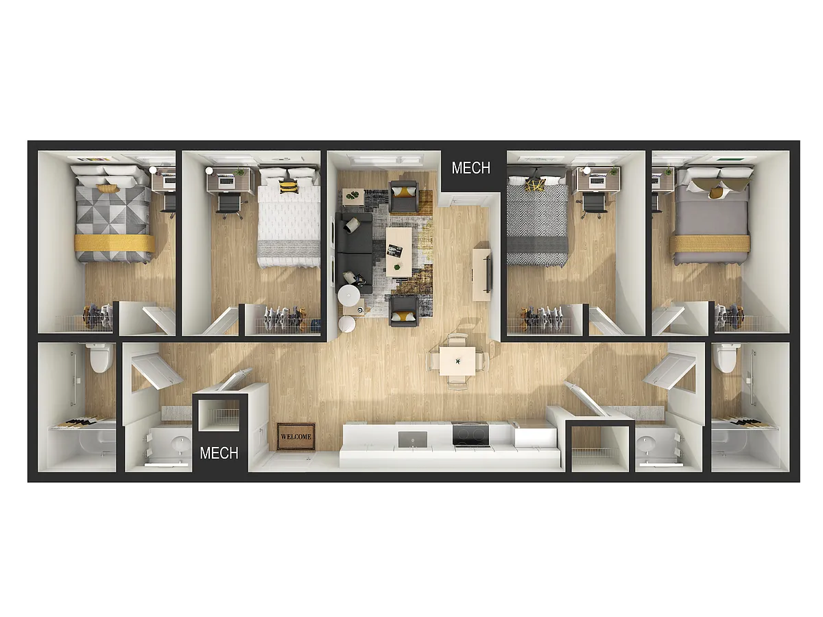 Floor plan 4BR