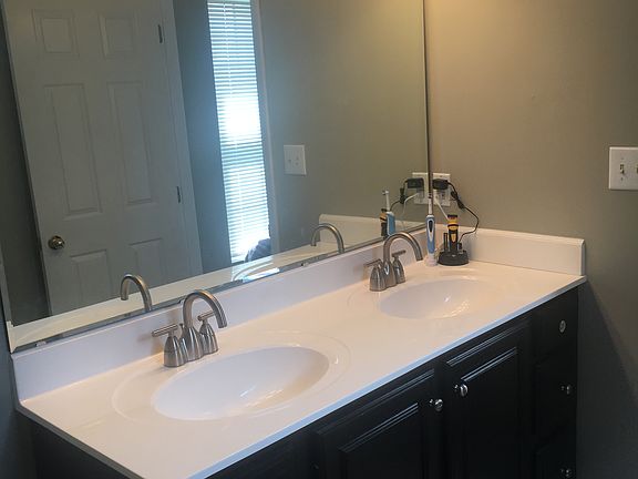 Master bath double vanity 