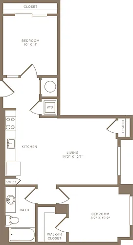 Floor plan B01