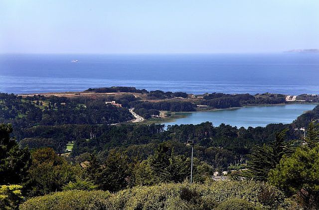 View of Ocean from Living Room