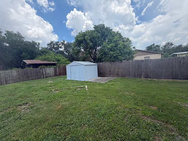 Fenced Yard
