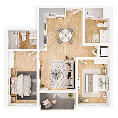 Floor plan E