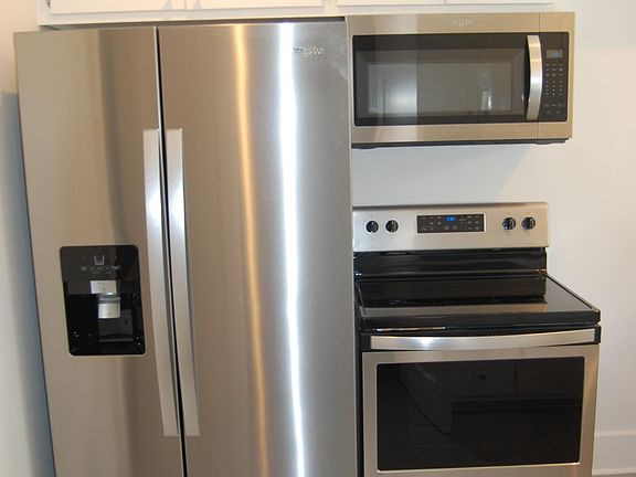 New Stainless Steel Appliances