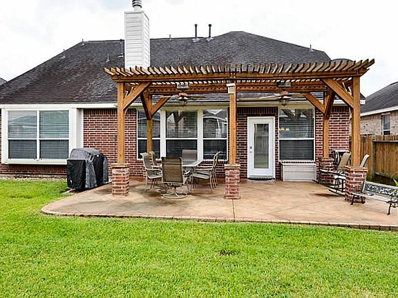 Relax on your over sized patio!