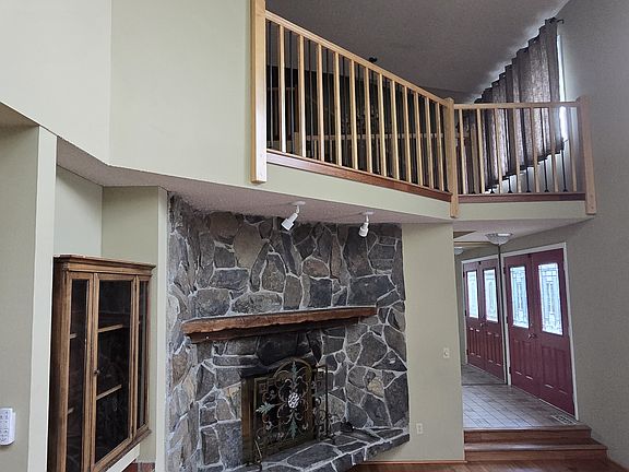 Main Living showing front door