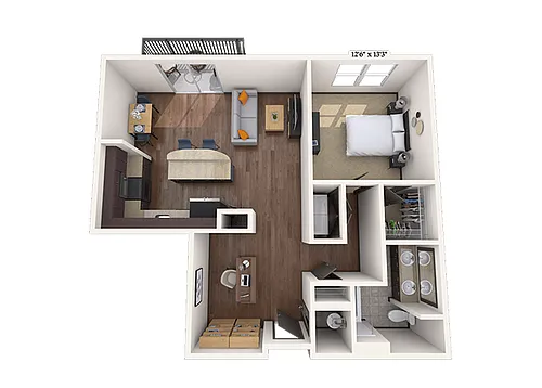 Floor plan Red 4