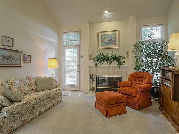 Door leads to patio area