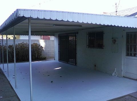 Back patio