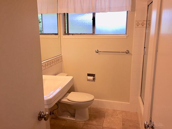 linen closet in bathroom