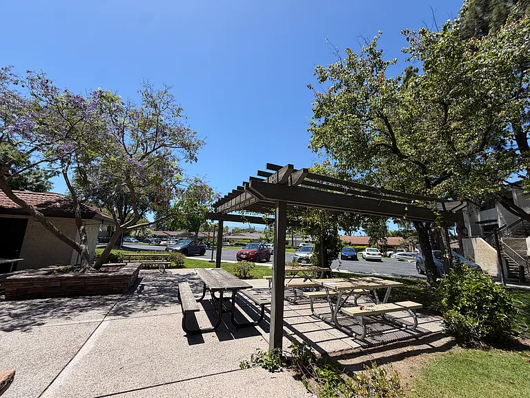 Picnic tables