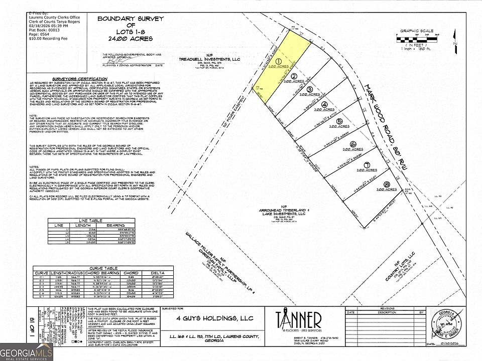 1st image of 0 Mark Wood Rd Lot 1