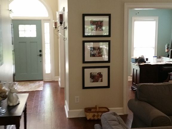 View from LR to front door