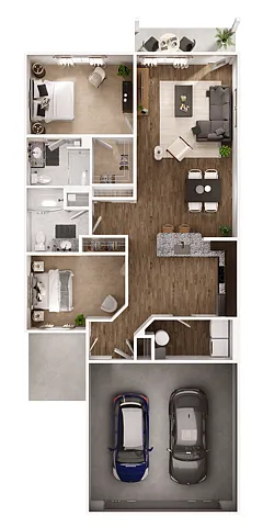 Floor plan Isleworth 2 Deluxe