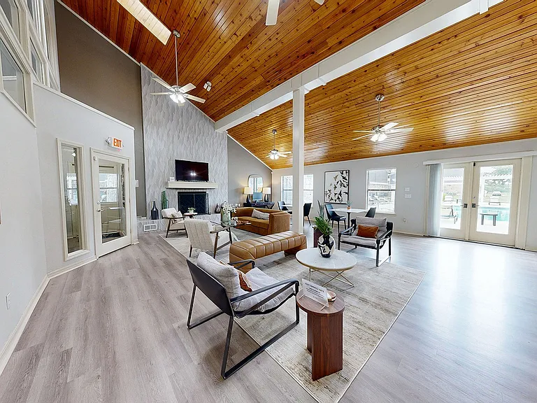 Cozy Clubhouse with a Fireplace
