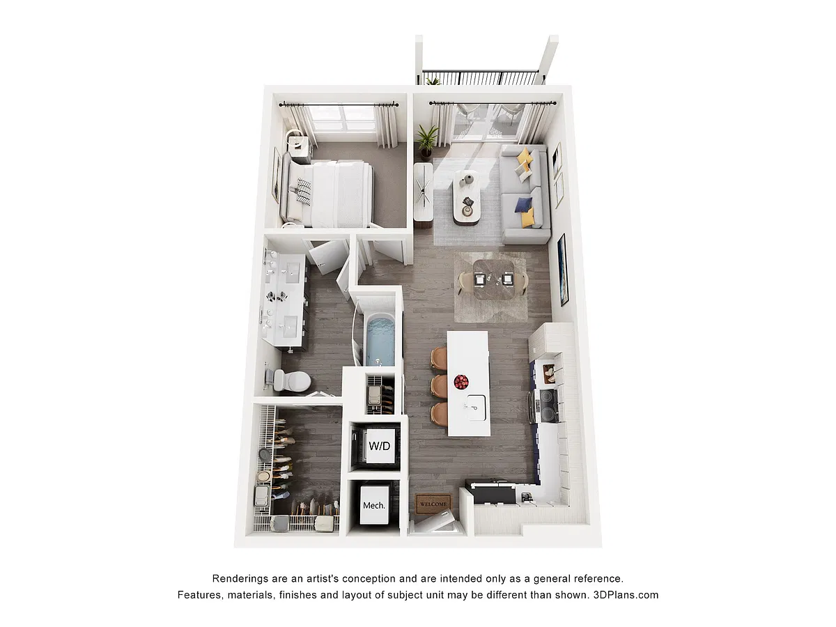 Floor plan A1