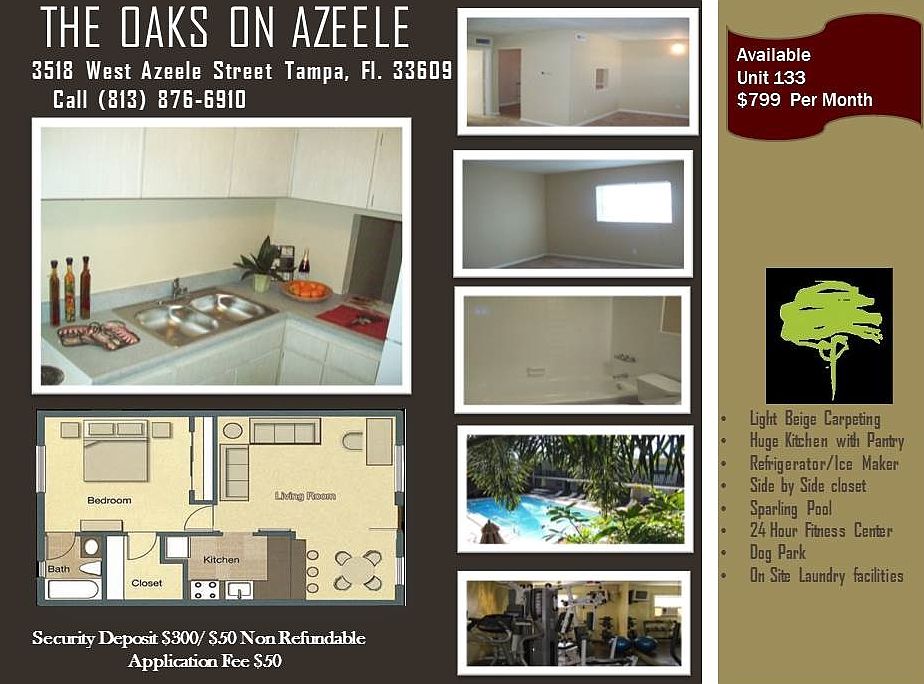 1st image of 3506 W Azeele St APT 108