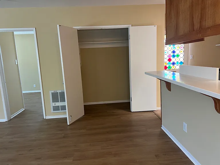 Living room closet