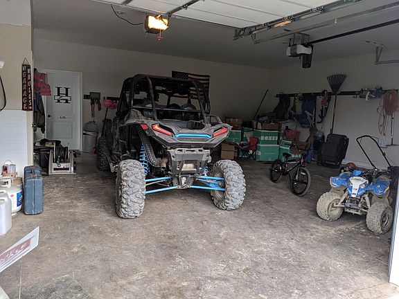 two car attached garage