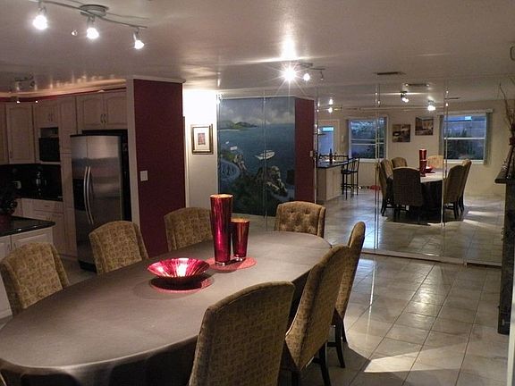 large open dining room