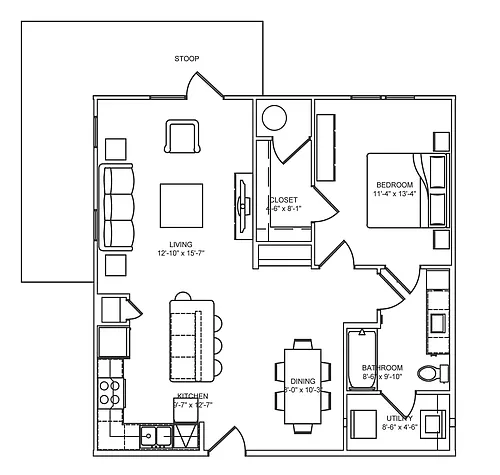 Floor plan A3b