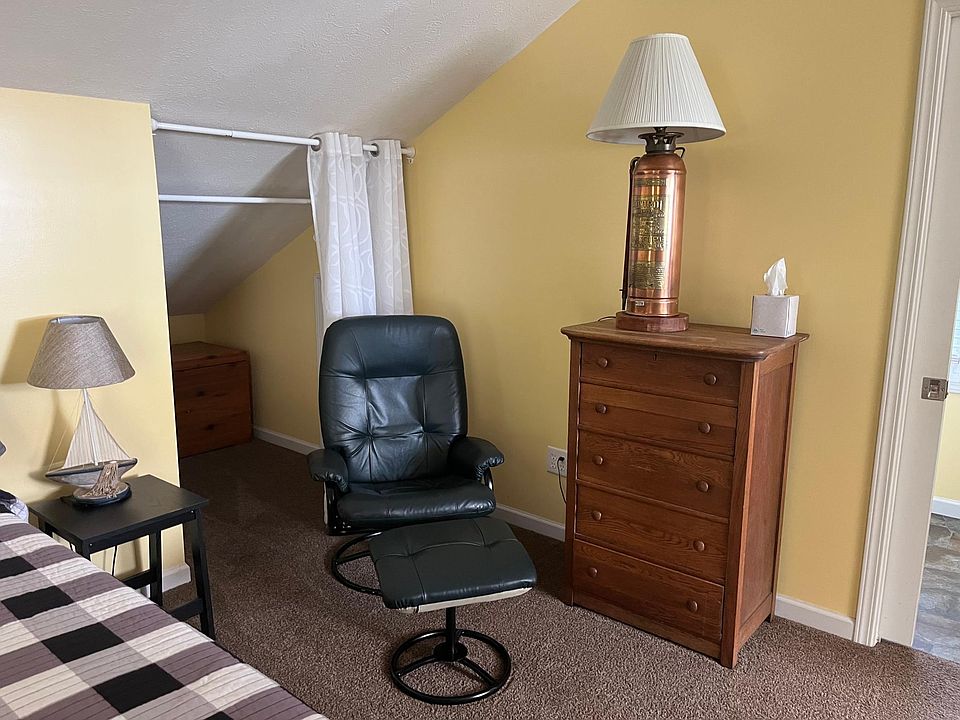 Glider, dresser, closet space