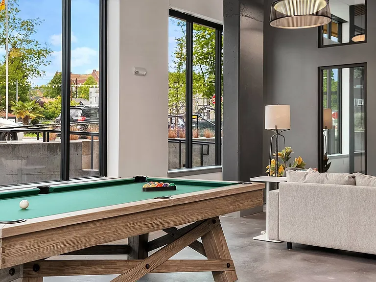 Common Room Pool Table