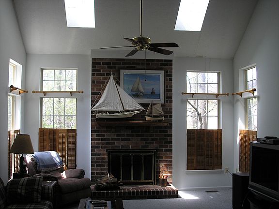 Family Room w/Brick FP