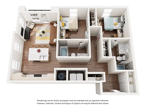 Floor plan B8