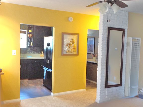 Living room and hallway