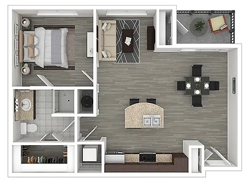 Floor plan Mopac