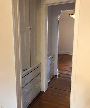 Build in storage + 2 coat closets