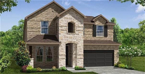 Artist rendering of the same model and floor plan.