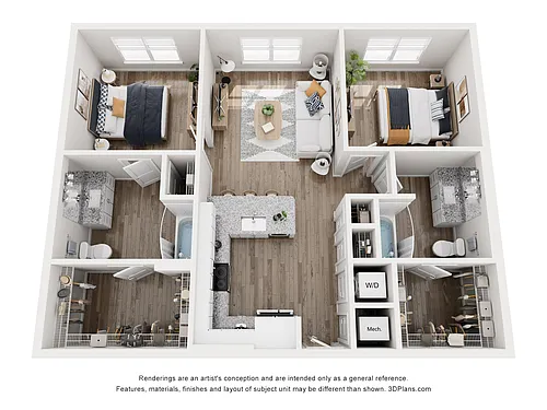 Floor plan B1