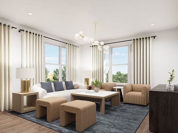 Gathering Room Opens to the Kitchen and Dining Room