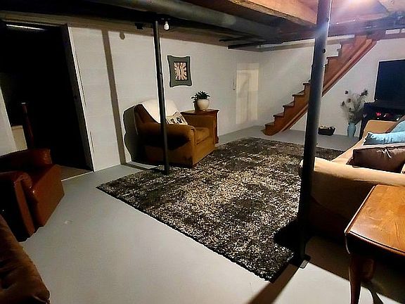basement living room