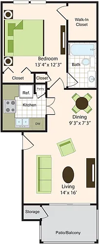 Floor plan A2