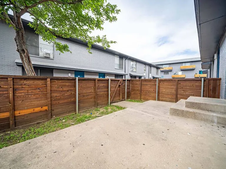 Private outdoor space available at select homes