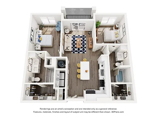 Floor plan B1
