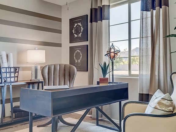 Private den for home office