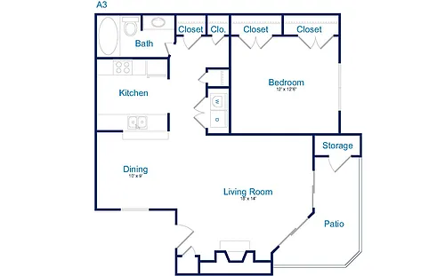 Floor plan A3
