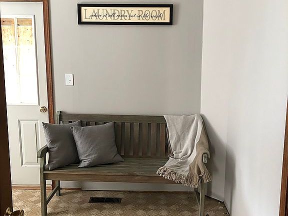 Laundry room.  
